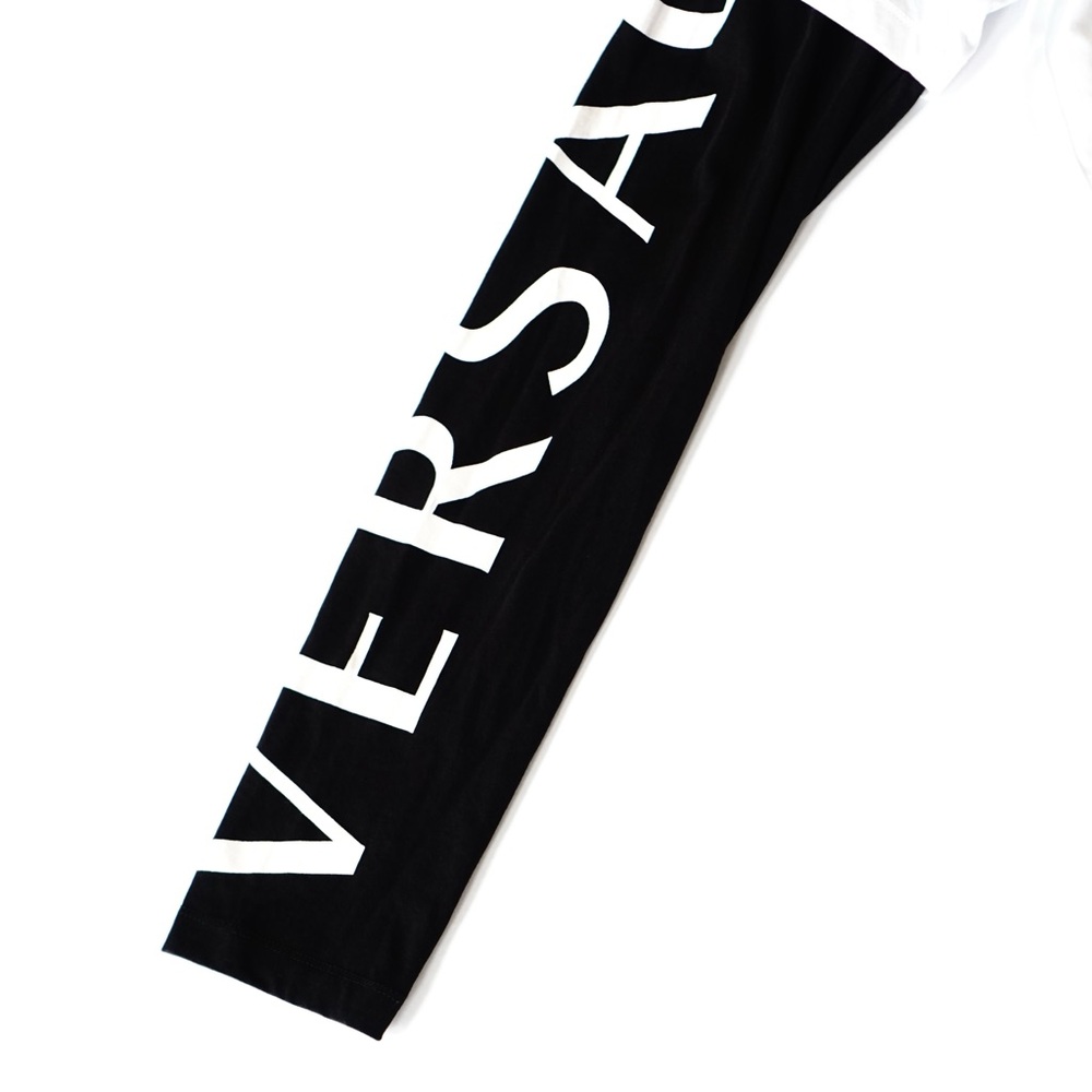Versace Logo Print Long Sleeve Shirt NWT* - Picture 3 of 4